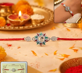 Om Red Thread Rakhi – Stylish & Perfect for Raksha Bandhan
