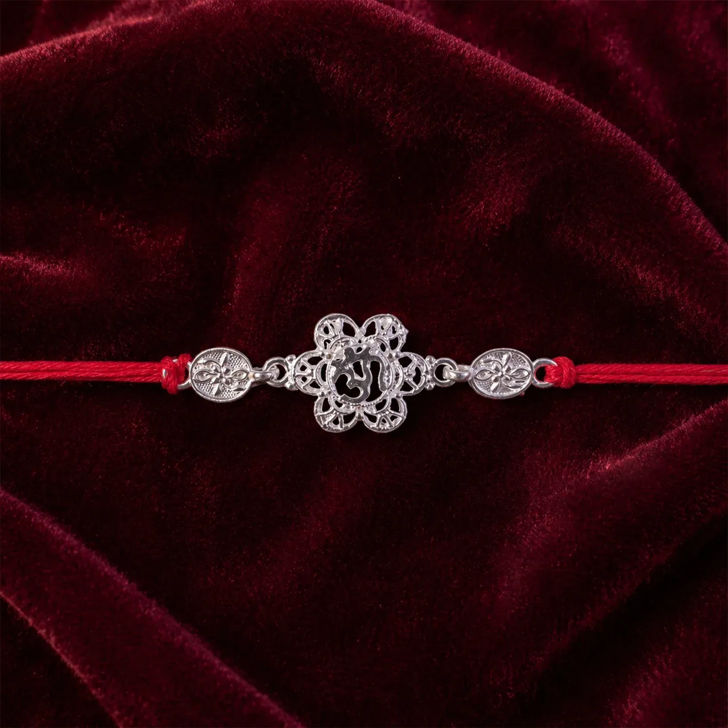 Rakhi – Traditional Design with Decorative Beads and Stylish Appeal - Detailed Feature View 4