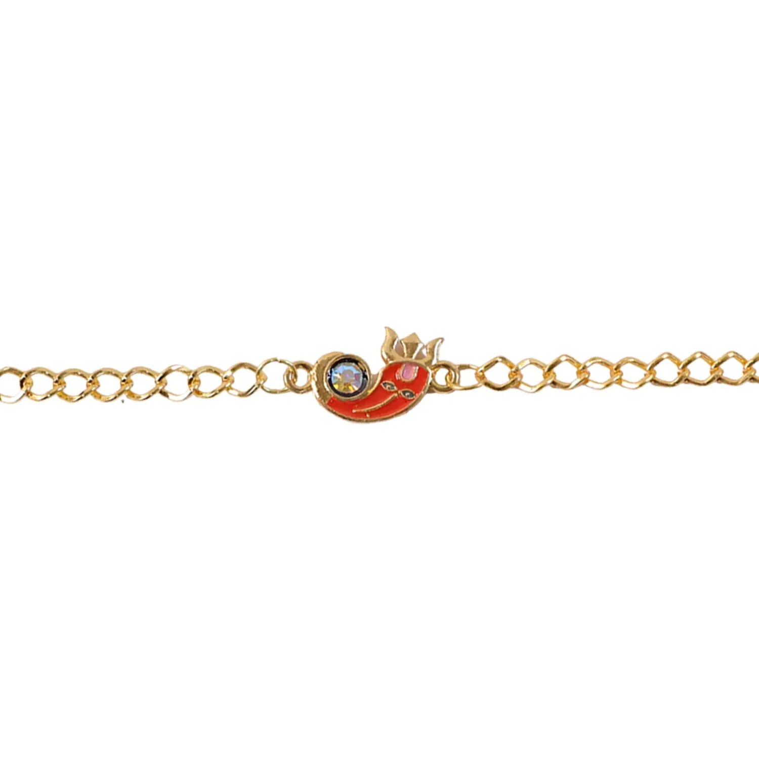 Ganesha Rakhi – Traditional Designer Bracelet for Brother - Detailed Feature View 4