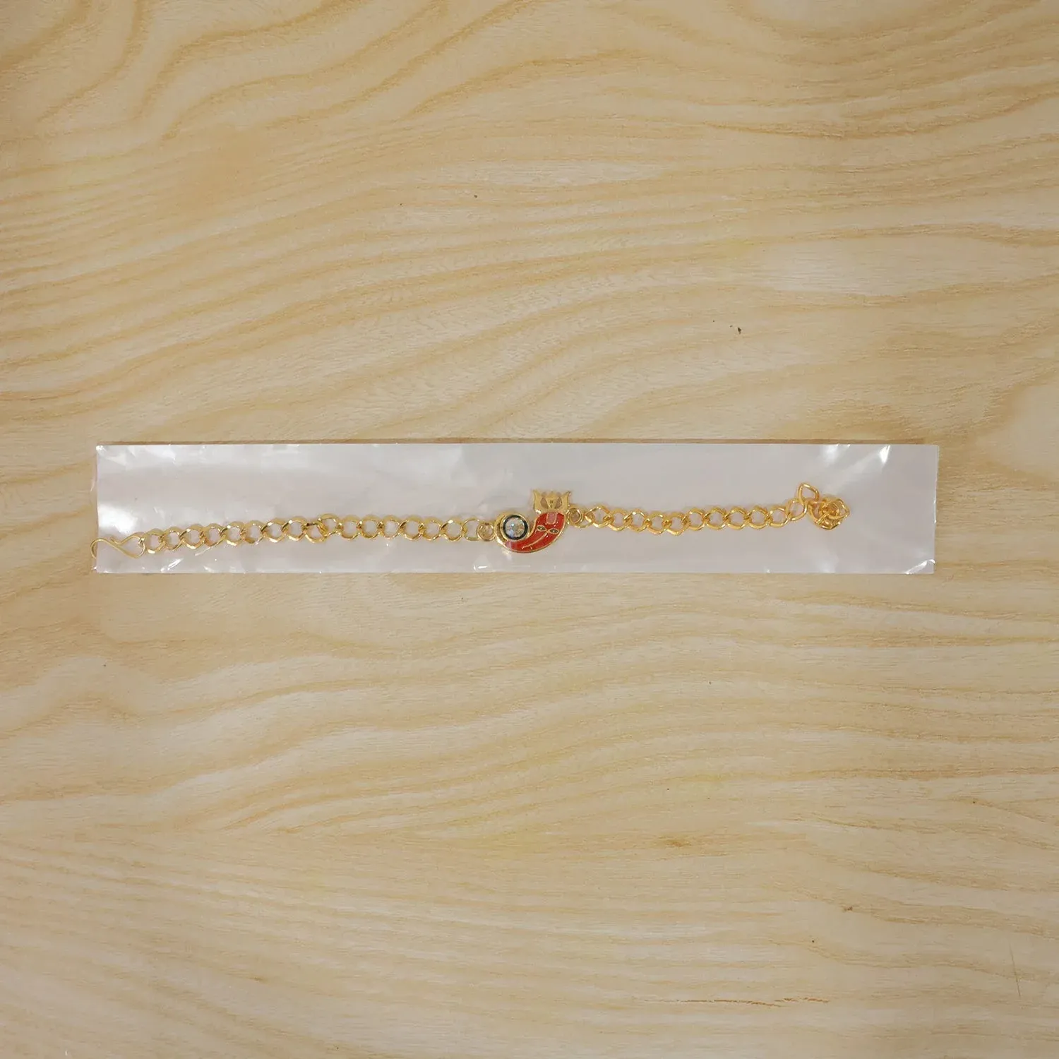 Ganesha Rakhi – Traditional Designer Bracelet for Brother - Detailed Feature View 5