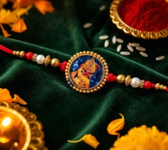 Hanuman Ji Photo Premium Designer Traditional Rakhi for Brother