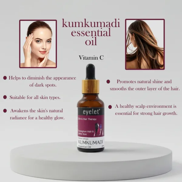 Kumkumadi Essential Oil – Radiant Skin & Hair Therapy 30ml