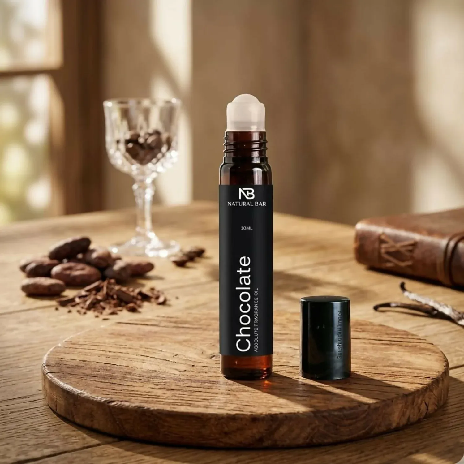 Premium Chocolate Attar Roll On – Long-lasting, Non-Alcoholic Perfume for All Day Freshness - Buy Online at Alikart