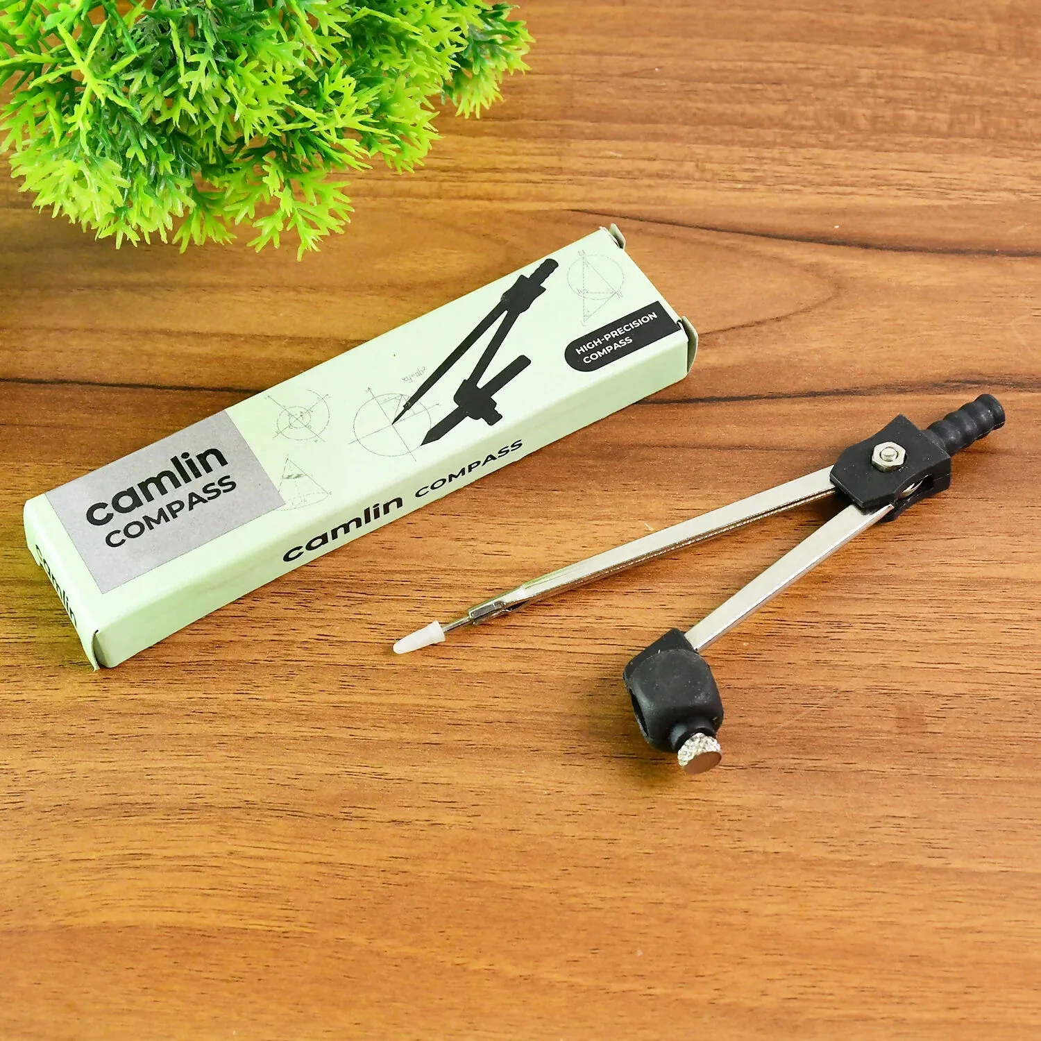Camlin Compass – Precision Drawing Tool for Perfect Circles - Detailed Feature View 1