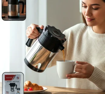 Stainless Steel Insulated Kettle – Keeps Drinks Hot or Cold