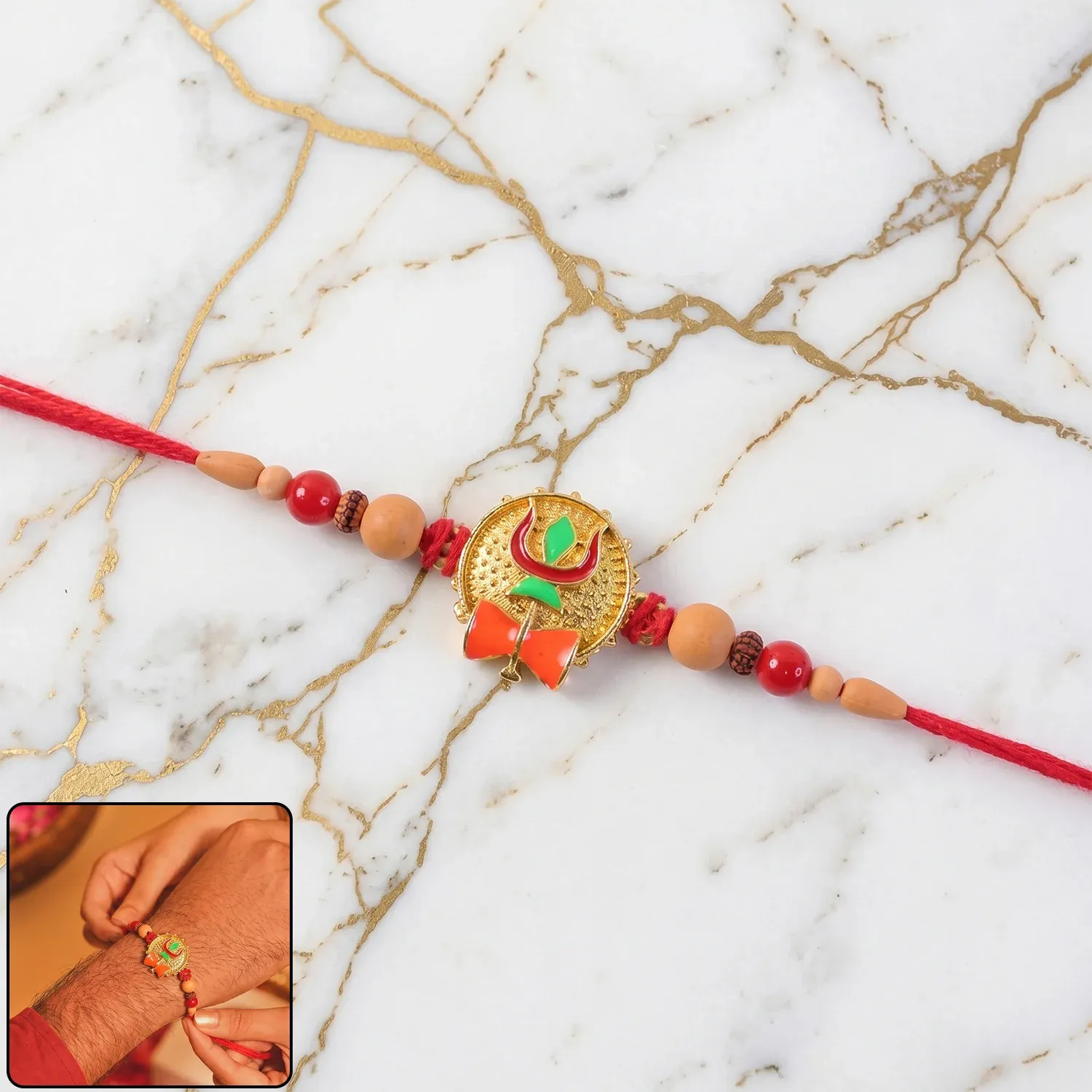 Premium Rakhi – Traditional and Stylish Rakshabandhan Gift for Brothers - Buy Online at Alikart