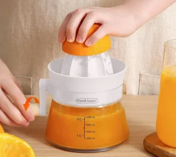 500ml Manual Orange Squeezer – Hand Press Lemon & Lime Juicer with Measurement Scale
