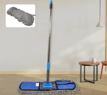 Wet & Dry Floor Mop – Cotton Pad, Aluminium Handle | Pro Clean