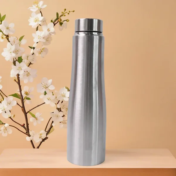 Stainless Steel Water Bottle 1000 ML – Vacuum Insulated for Temperature Control
