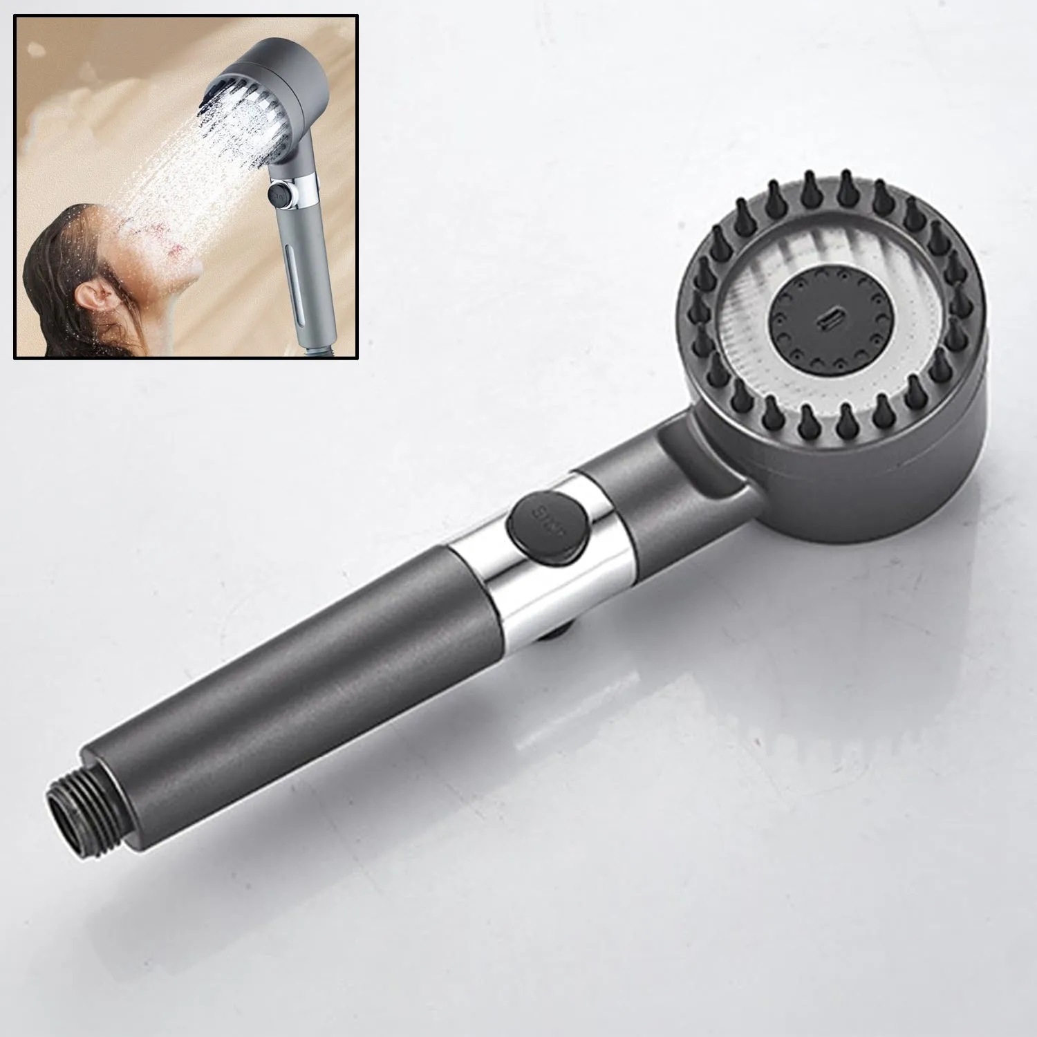 Premium Shower Filter Head – 3 Modes, Chlorine Removal | Mist & Relax - Buy Online at Alikart