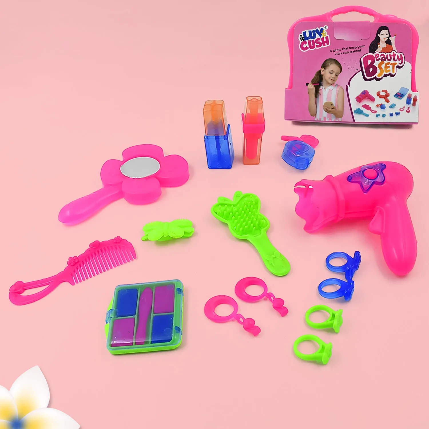 Premium Kids Beauty Set – Portable Pretend Play Makeup Kit | Little Learners - Buy Online at Alikart