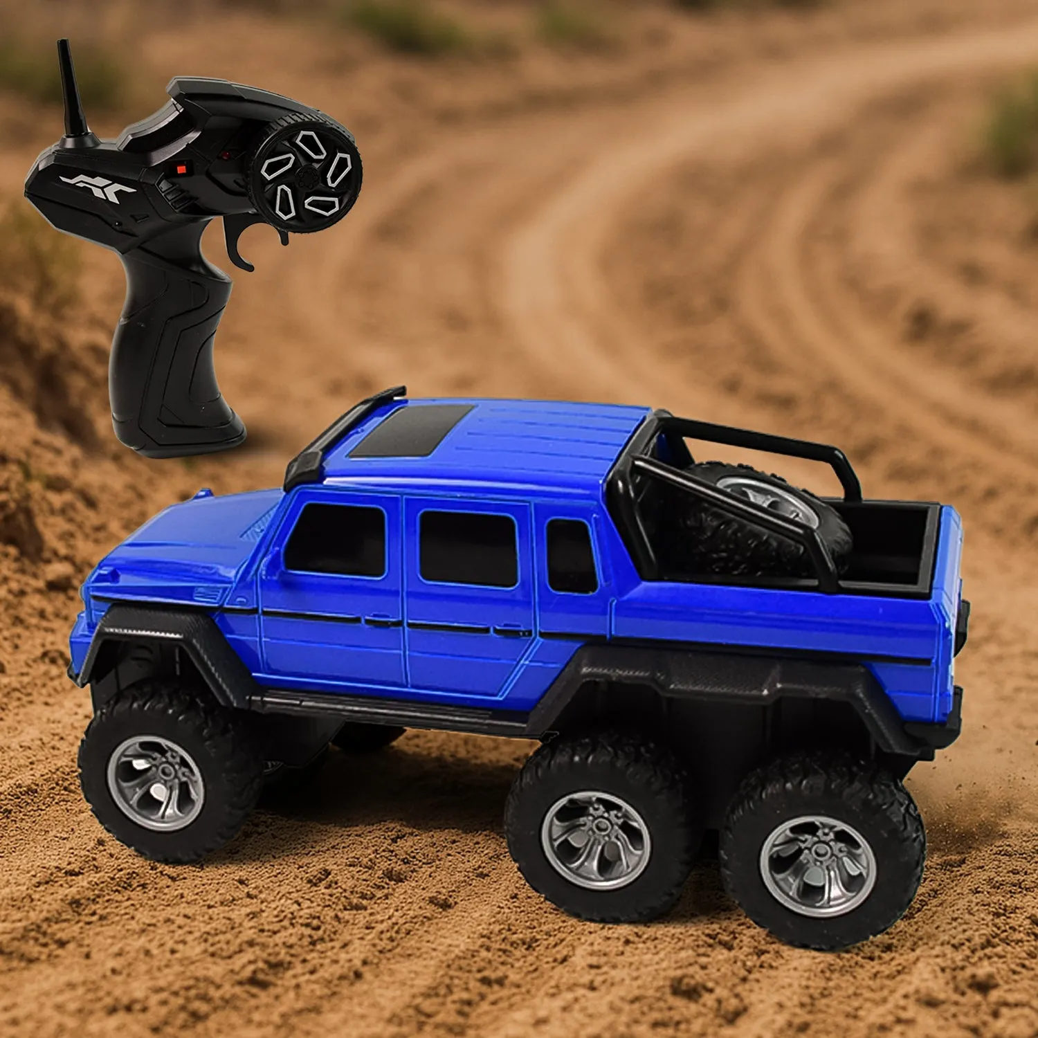 Premium 6-Wheel Drive Remote Control Off-Road Car – Rechargeable Fun for Kids - Buy Online at Alikart