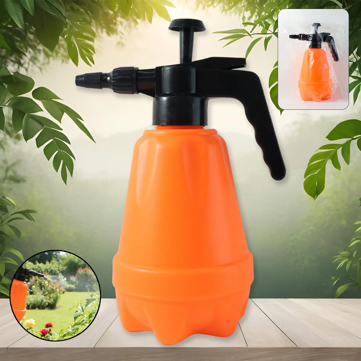 Premium Pressure Spray Bottle 1.5L – Durable Adjustable Nozzle - Buy Online at Alikart