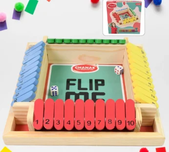 Shut The Box Game – Classic Wooden Dice for Family Fun | Aditi
