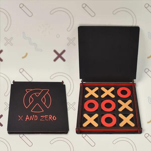 Tic Tac Toe Wooden Game – Brain-Boosting Fun for All Ages | Boardoria