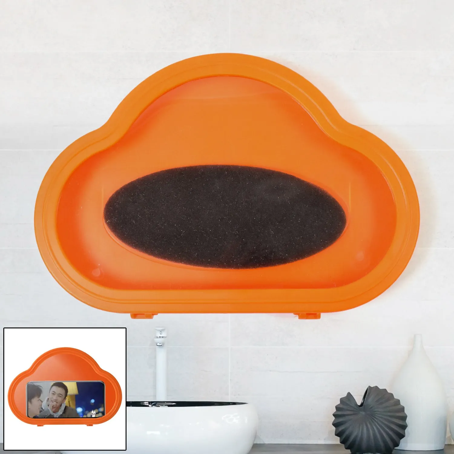 Premium Waterproof Mobile Stand – 360° Rotating Shower Case | PHOBIA - Buy Online at Alikart
