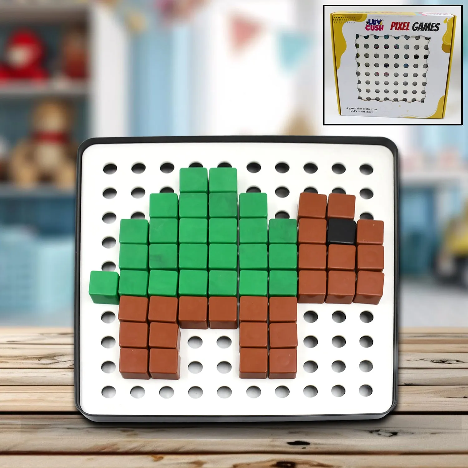 Premium Pixel Cubes Toy – Educational Math & Brain Game for Kids | Dollura - Buy Online at Alikart