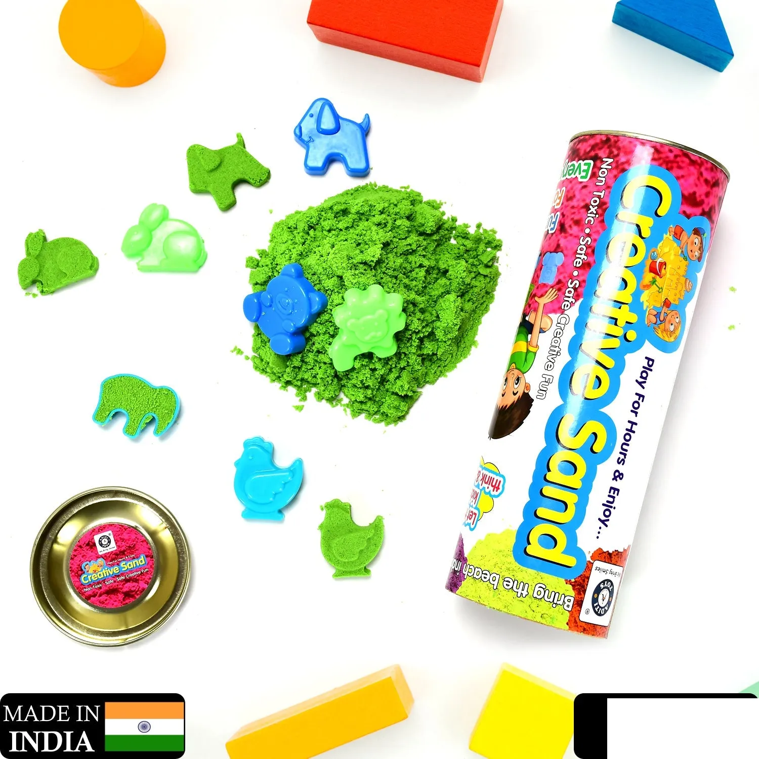 Premium Kinetic Sand Kit – Soft, Mess-Free Creative Play | Aditi - Buy Online at Alikart