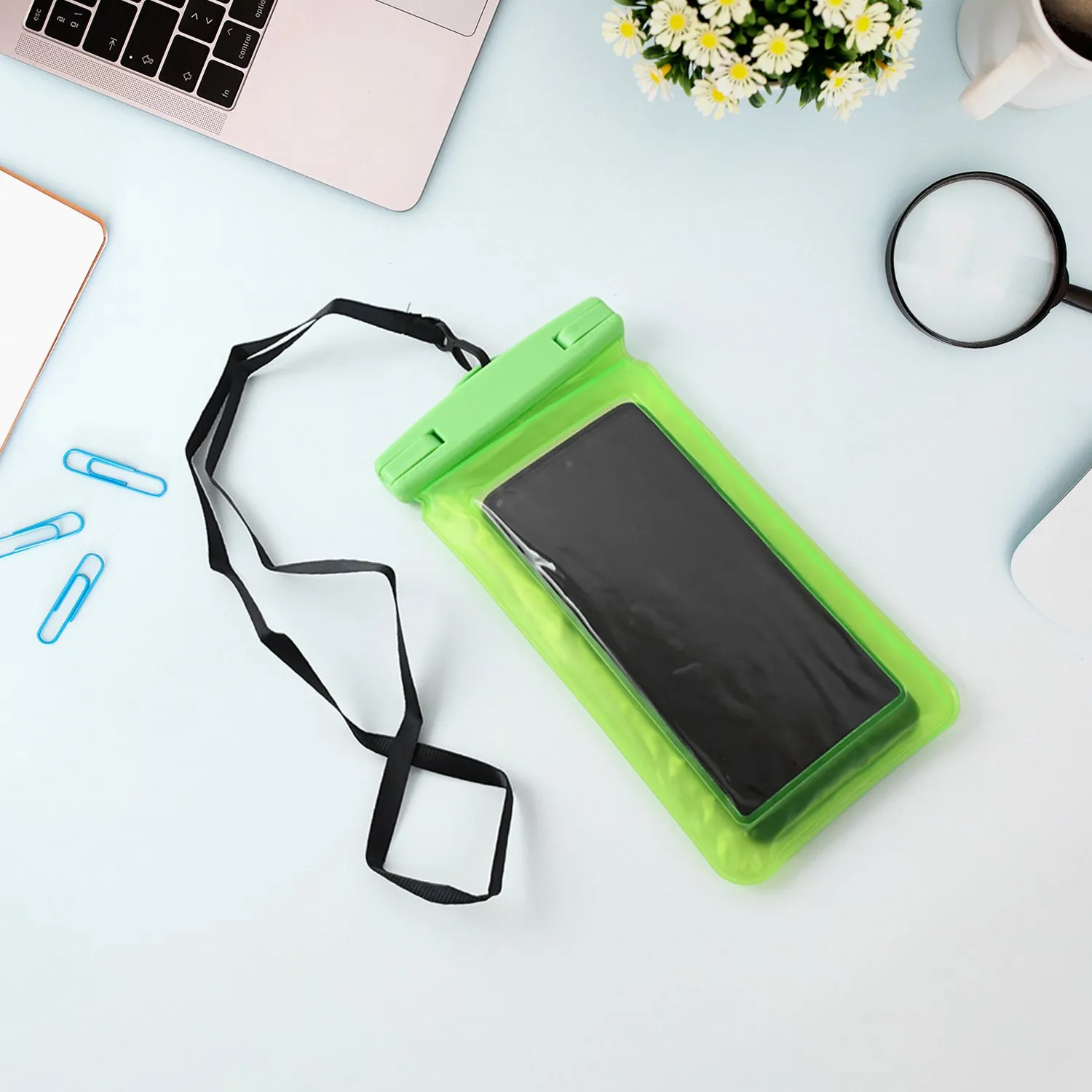 Premium Waterproof Phone Pouch – Clear Dry Bag for Mobiles - Buy Online at Alikart