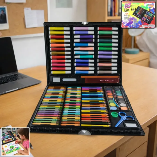Art and Drawing Color Kit – 130-Piece Complete Set for Beginners