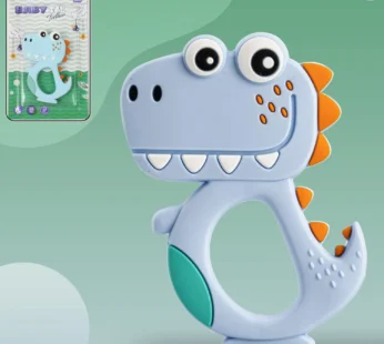 Dinosaur Baby Teether – Soft BPA-Free Silicone | Babyova