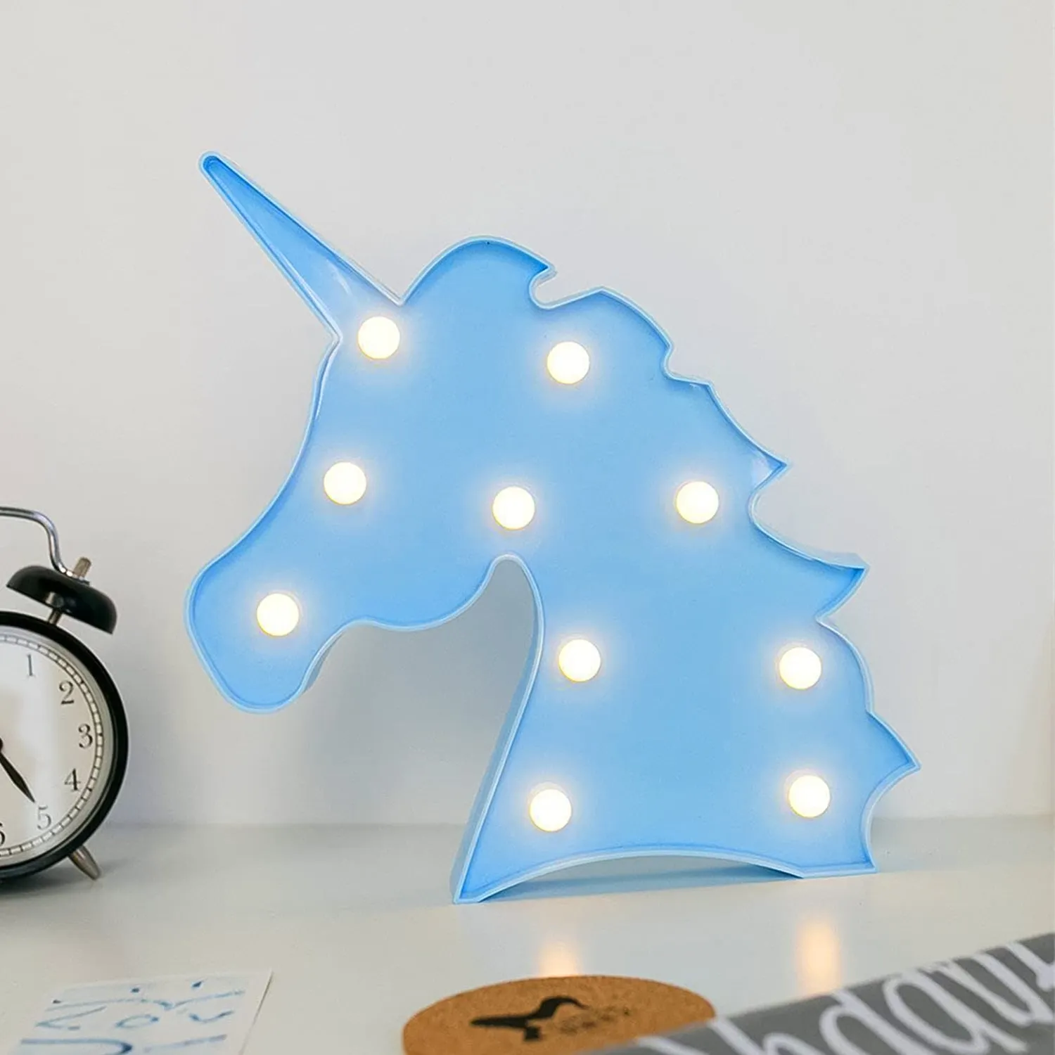 Premium Unicorn LED Decorative Night Light – Soft Glow for Kids' Rooms - Buy Online at Alikart