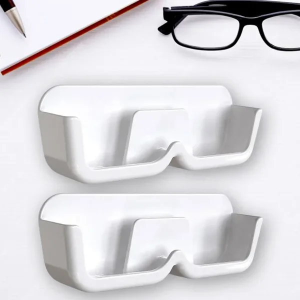 Sunglass Wall Organizer – 2 Pc Set for Eyewear Storage | Organivo