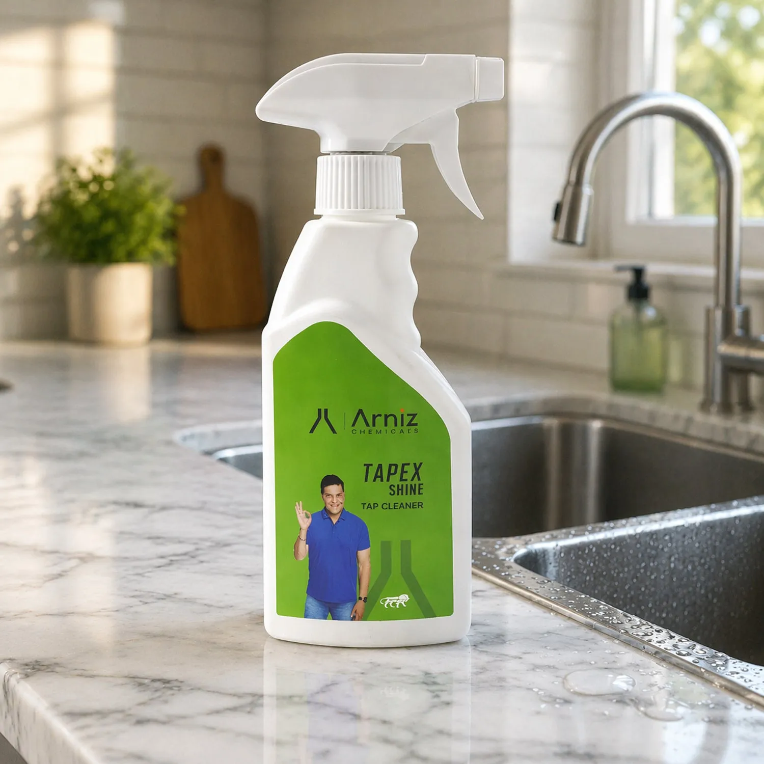 Multipurpose Tap Cleaner Spray – Removes Tough Stains & Builds Shine - Detailed Feature View 3