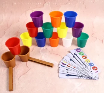 Stack Cups Game – Fast-Paced Color Matching & Stacking Fun