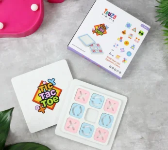 Tic Tac Toe Game for Kids – Portable & Educational Strategy Toy