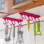 Premium Multi-Purpose Hanging Organizer – 6 Durable Pink Hooks - Buy Online at Alikart