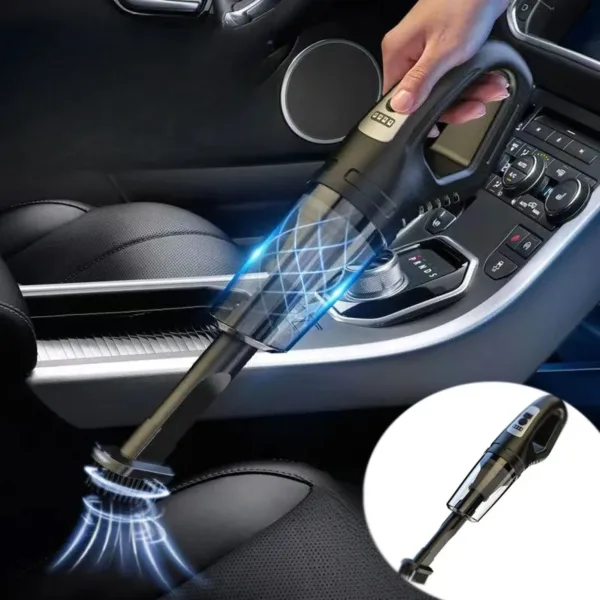 Wireless Car Vacuum Cleaner – Portable 2-in-1 Dust Buster | Velvet Wheels