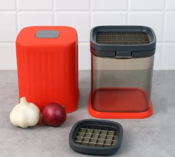 Onion Chopper – Multipurpose Manual Press with Storage Box