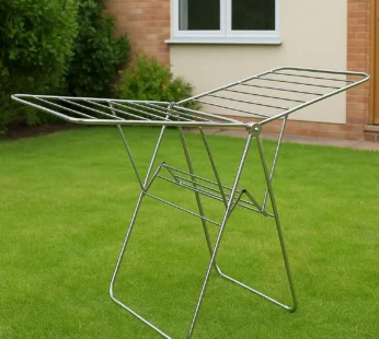 Cloth Drying Stand – Heavy Duty Foldable Stainless Steel Laundry Rack