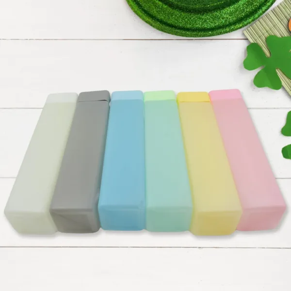 940ml Square Water Bottles –BPA-Free, Durable, Everyday Use Bottle Set of 6 Pcs