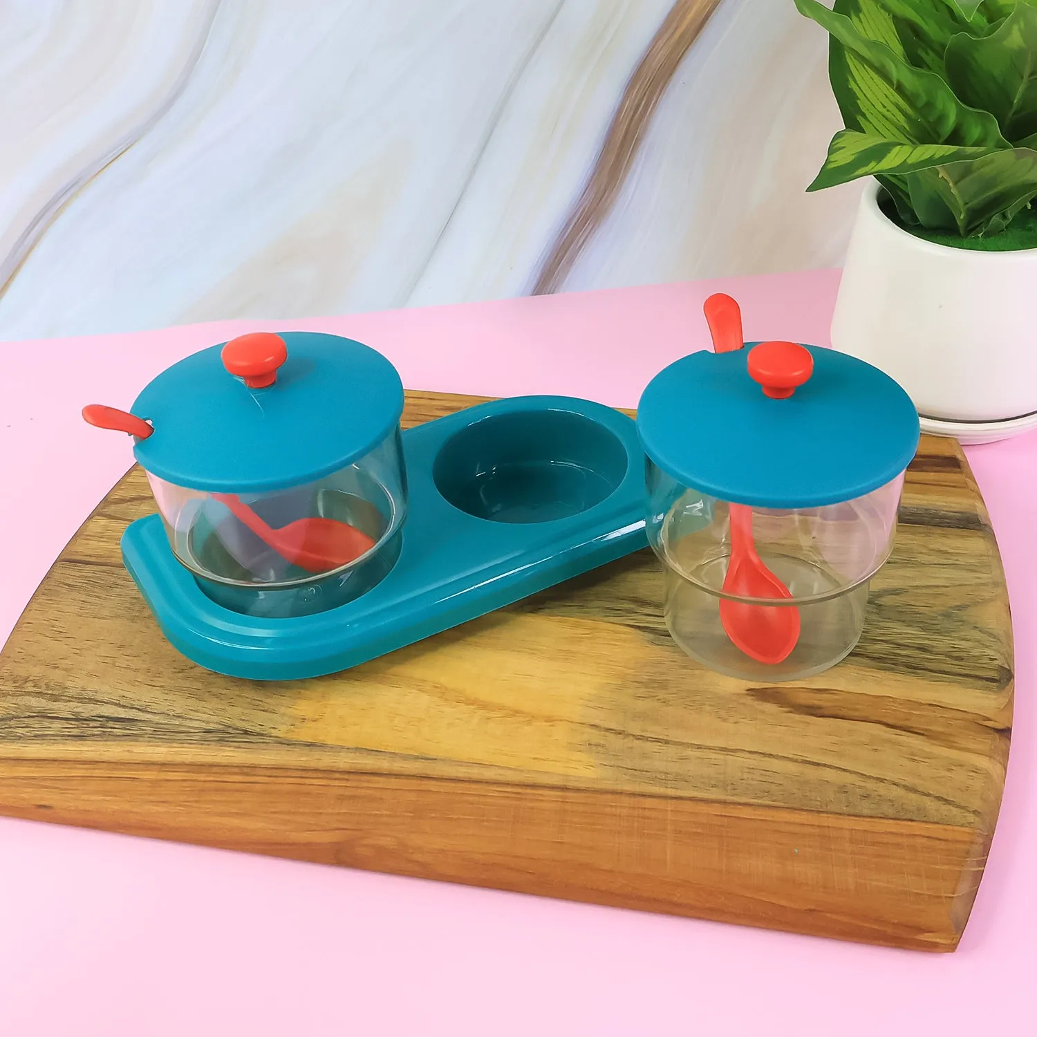 Multipurpose Spice Container Set – Durable & Compact Kitchen Storage - Detailed Feature View 2