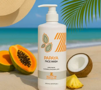 Papaya Face Wash – Gentle Brightening Daily Cleanser 250 ml