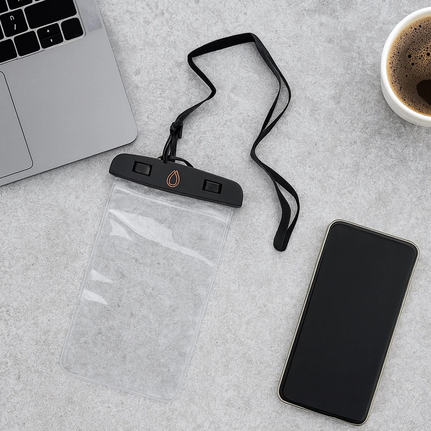 Premium Waterproof Mobile Pouch with Neck Strap for Phones - Buy Online at Alikart