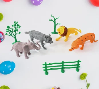 Wild Animal Toy Set for Kids – Educational Safari Play Pack
