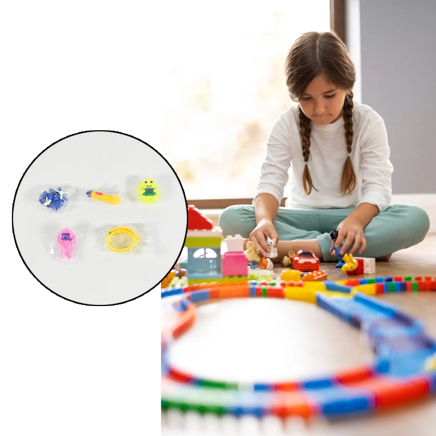 Kids Toy Combo – 5Pc Attractive Gift Set for Children | Aditi - Detailed Feature View 5