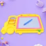 Premium Kids Drawing Board – Bus Shape Erasable Slate | Inventive Play - Buy Online at Alikart