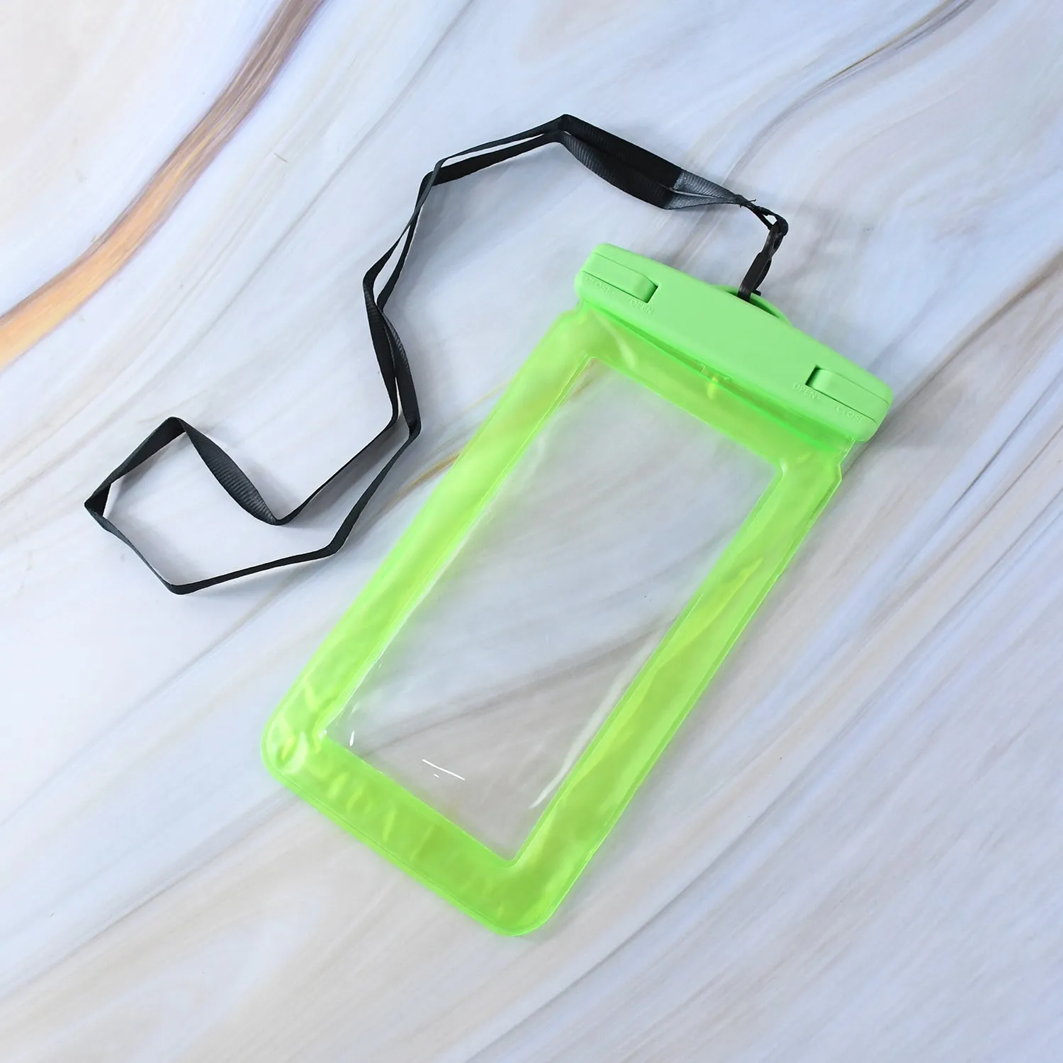 Waterproof Phone Pouch – Clear Dry Bag for Mobiles - Detailed Feature View 3