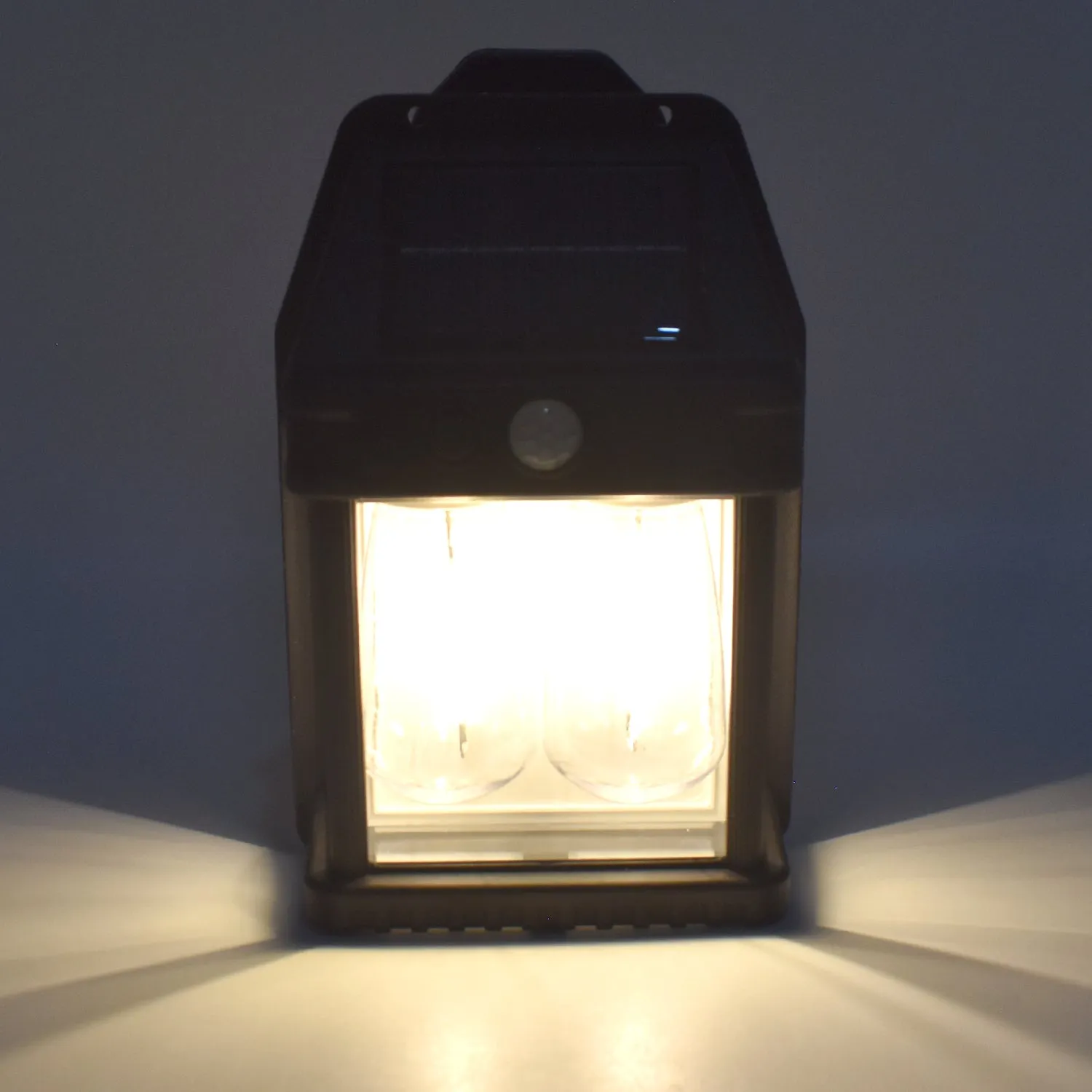 18W Solar Wall Double Light – Motion Sensor & Dual Modes - Detailed Feature View 3