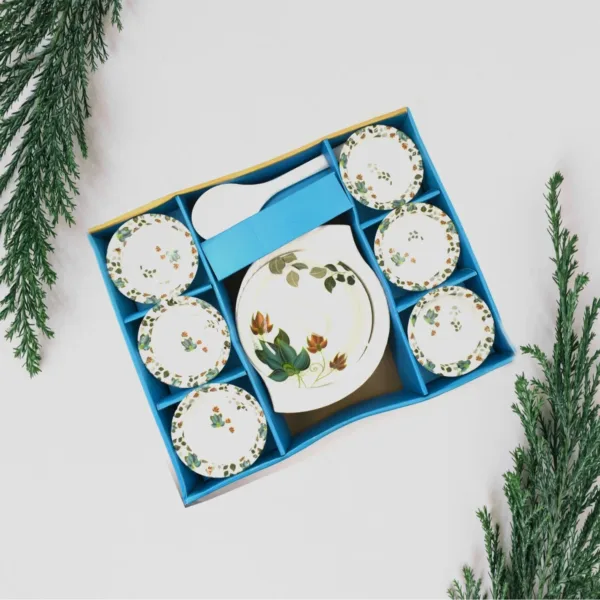 Pudding Serving Set – 9-Piece Cutlery for Desserts | Serve Stellar