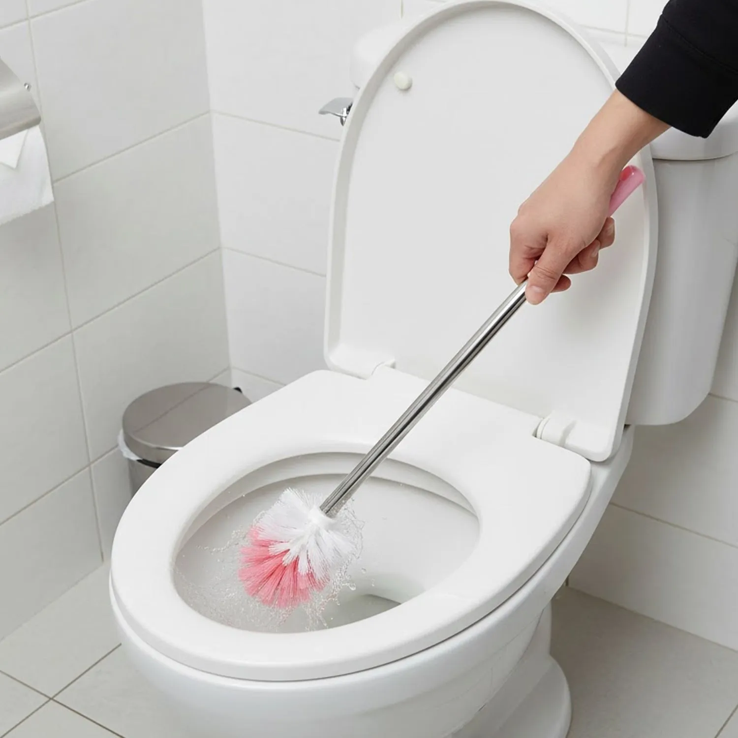 Toilet Cleaning Brush – Long Handle for Deep Cleaning - Detailed Feature View 1