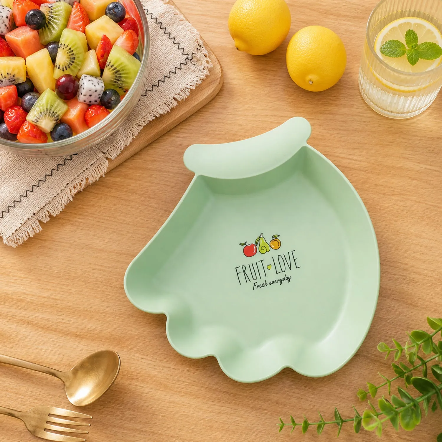 Kids Serving Tray – Fun Cartoon Design with Handle for Easy Use - Detailed Feature View 4