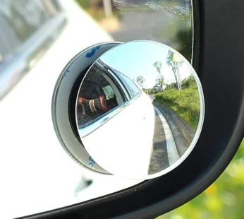 Blind Spot Mirror – Wide Angle Adjustable Convex (2 Pcs) | RaceVault