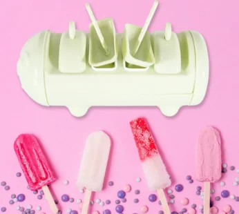 Cartoon Ice Candy Mold – 4-Cup Set for DIY Popsicles | ChillPour