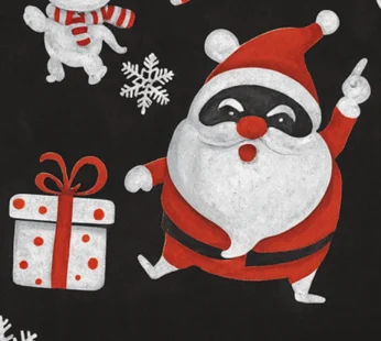 Christmas Wall Sticker – Vibrant 90×60 cm Festive Decor