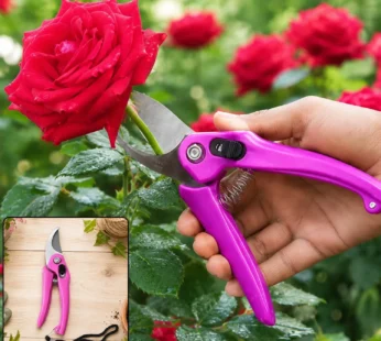 Flower Cutter Garden Pruning Shears Stainless Steel Soft Grip (1 Pc)